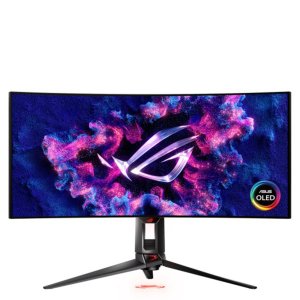 에이수스 ASUS ROG SWIFT PG34WCDM 86cm 울트라와이드 OLED 고해상도 WQHD 240Hz 0.03ms 커브드 컴퓨터 PC 게이밍 모니터