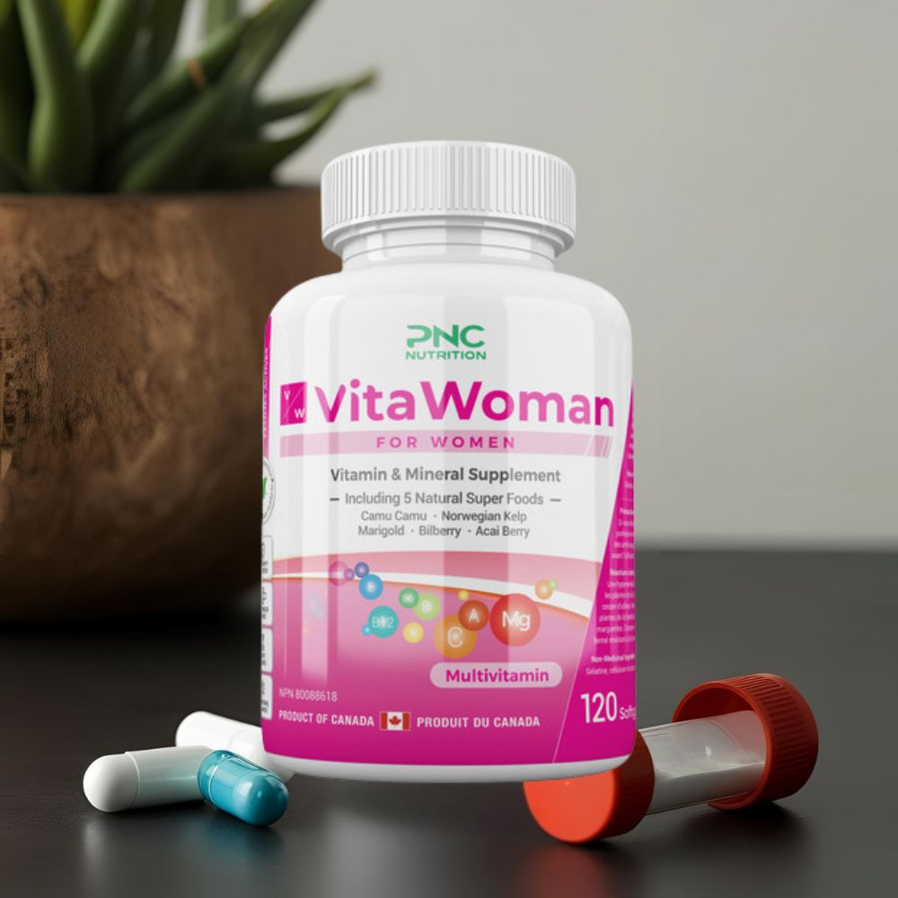 PNC 비타우먼 슈퍼푸드타입 여성 소프트젤 <b>리퀴드</b> 멀티<b>비타민</b> 120정