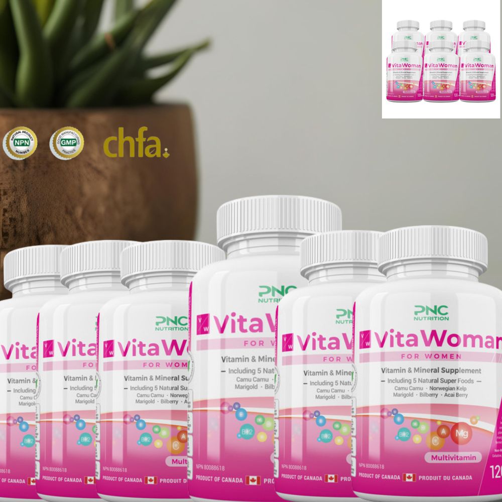 (6병)PNC 비타우먼 슈퍼푸드타입 여성 소프트젤 <b>리퀴드</b> 멀티<b>비타민</b> 120정