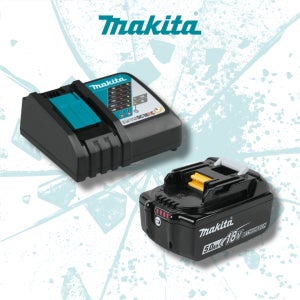 마끼다 18V 급속 충전기 DC18RC 5.0Ah 배터리 세트 정식 박스 포장 BL1850