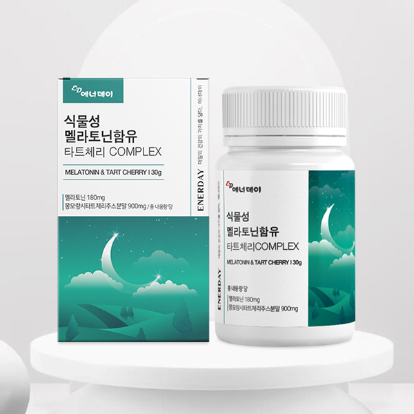 <b>에너데이</b> 식물성 멜라토닌 함유 타트체리COMPLEX 30g