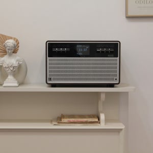 휴라이즈 올인원 블루투스 오디오 HR-LS450 CD플레이어 FM라디오 시계 알람 리모컨