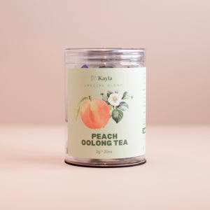 피치우롱티 홍차 복숭아우롱차 허브 블랜드 티백2g , 20개입