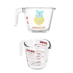 파이렉스 노티드 계량컵 250ml+오리지널 500ml