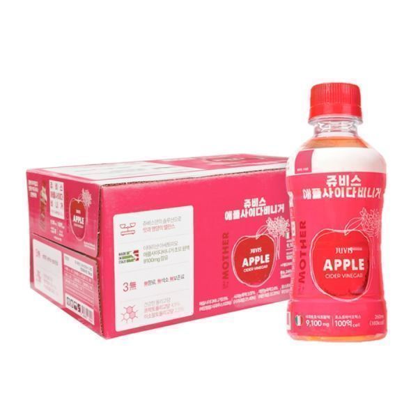 <b>쥬비스</b> 애플 사이다 비니거 260ml x 24