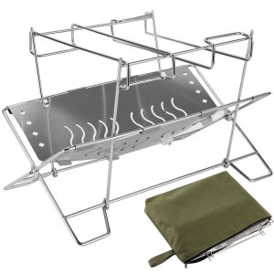 바이더픽 1초 캠핑화로대 원액션 경량 폴딩 접이식 원터치 미니 불멍 화로대