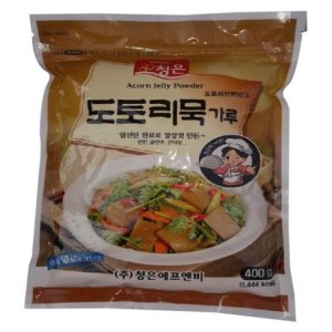 도토리 묵 가루 국내산 도토리묵 만드는 분말 가루 400g