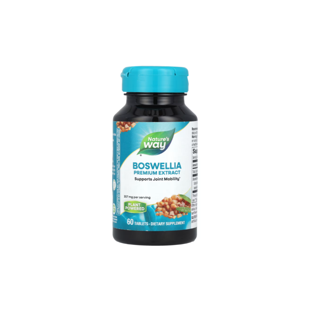 Nature’s Way, <b>보스웰리아</b>, 프리미엄 추출물, 307mg, 60정