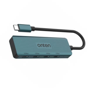 C타입멀티허브 USB3.2 노트북확장분배기 4포트 10Gbps 도킹스테이션 FW004LC
