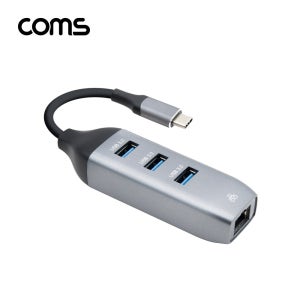 C타입허브 USB3.0허브 멀티3포트 기가랜 OTG 노트북확장포트 분배기 FW239LC
