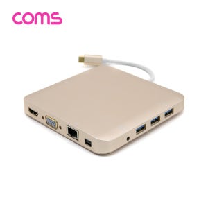 C타입 도킹스테이션 USB허브 멀티포트 기가랜 4K HDMI 카드리더기 CL129LC