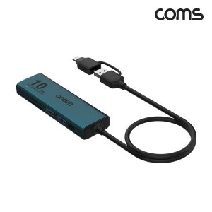 C타입허브 6in1 노트북확장분배기 카드리더기 GEN2 USB포트 여러개 FW863LC