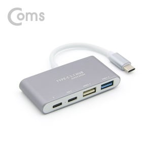 C타입허브 USB멀티포트 PD충전 맥북독 노트북확장분배기 USB여러개 ID045LC