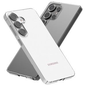 엔조위크 변색없는 스키니 클리어 생폰 하드 케이스 2개 투명, 갤럭시S25 울트라