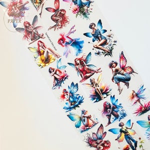 Lana’s Scrap Shop 마스킹 테이프 Magical Fairies 3D Gloss Crystal Ink PET Tape 6m LN 007