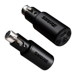 SHURE MVX2U 슈어 XLR-USB-C 초소형 마이크 오디오 인터페이스 가수 보컬 녹음