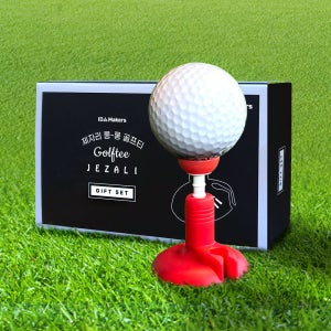매트 제자리 골프티 세트 높이조절 드라이버티 연습장 숏 미들티 실리콘