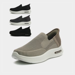 신기 편한 남자슬립온 메쉬 니트 통풍 남성단화 키높이 운동화