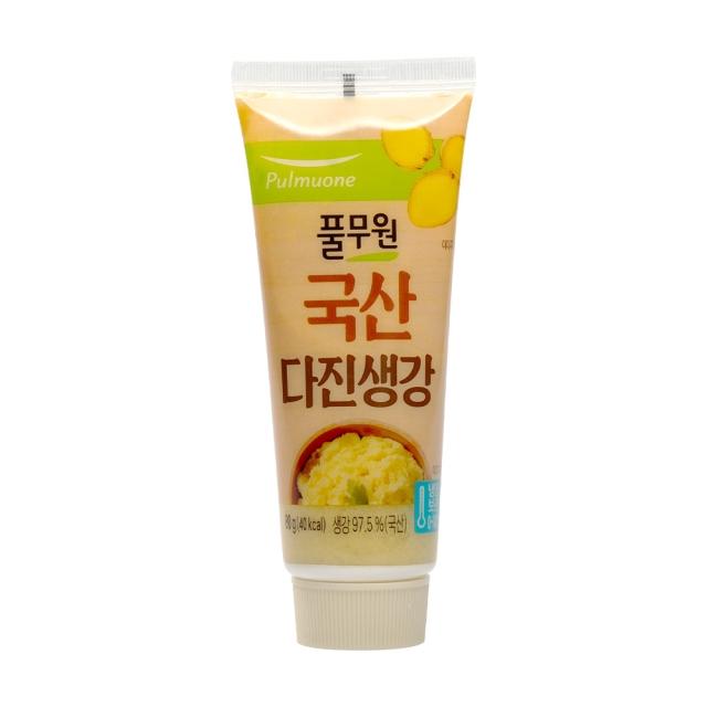 <b>풀무원</b> 튜브 다진생강 80g 한식 요리용 고기요리 요리초보