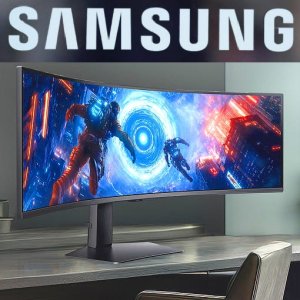 삼성 오디세이 G9 123.8cm(49인치) 와이드 커브드 모니터 DQHD S49FG910