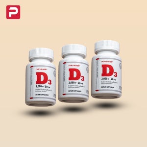 나노웰 비타민D3(2,000 IU)(180정) 3병