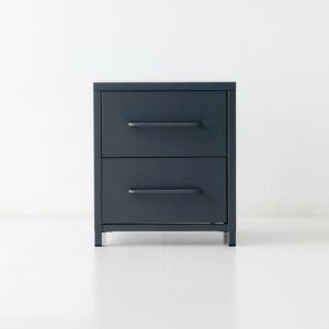 피도르 캐비넷 서랍장 2단 400460 400x300x460mm, 2단, 다크그레이 9556.5673
