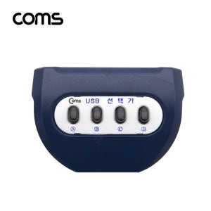 USB선택기 4:1 수동스위치 PC 프린터포트 단자 셀렉터 UM41ABLC