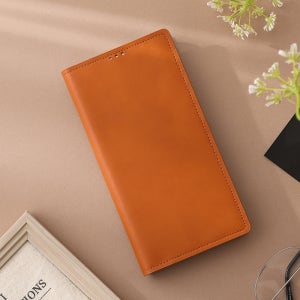 케이바론 가죽케이스 지갑 다이어리 브라운, 갤럭시S21 FE