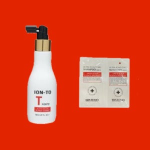 히스테모 이온토T 포르테 150ml + 샴푸5ml + 뉴트리셔너5ml 여행용 파우치 증정
