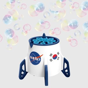 비눗방울 놀이 자동 전동 미니 대형 버블 건 머신 기계 어린이 장난감 나로호
