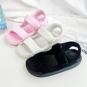 나이키 캄 샌들 여름 발편한 스트랩 통굽 커플