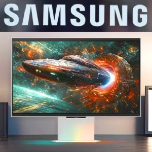 삼성 3D 모니터 오디세이 4K 게이밍 피벗 UHD 68.4cm(27인치) S27FG900