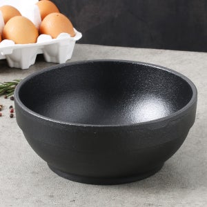 인덕션 무쇠 주물 뚝배기 무균열 국밥 갈비탕 알밥 해장국 그릇 19cm