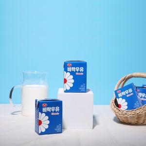 [비락] 클래식 멸균 우유 200mL 24입+24입