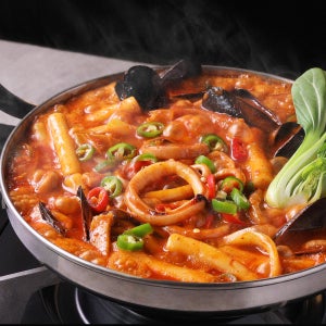 [푸딩팩토리] 푸딩프렙 오징어해물떡찜 760g 매콤한 별미 안주 밀키트