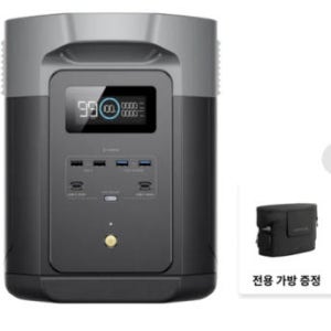 에코플로우 델타2 맥스 올인원 파워뱅크 신형 캠핑용 차박 인산철