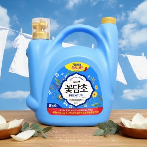 샤프란 꽃담초 연꽃향 유칼립투스 섬유유연제 5.7L 코스트코 고농축 대용량 리필