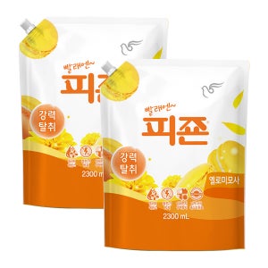피죤 옐로미모사 2.1L 2개입 x 4개