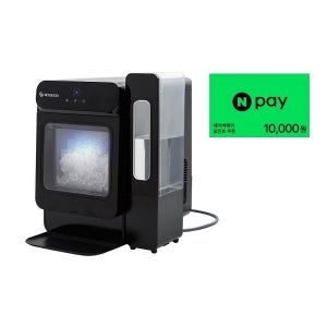 아쎈 제빙기 FIC-2500B 설치가 필요 없는 물통형 20kg 블랙 색상 무설치