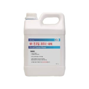 웰존핀코일크리너 파워 4L 4개입-강력 에어컨세척제 에바세정제 전문가용