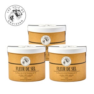 천일염 그뤼상 플러드 셀 꽃소금 125g, 3개