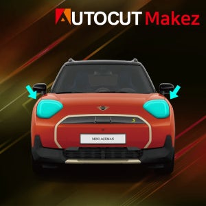 미니 에이스맨 PPF필름 헤드라이트 운전석+조수석 양쪽 부분구매 오토컷메이커즈