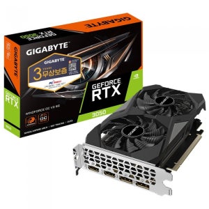 GIGABYTE 지포스 RTX 3050 WINDFORCE OC V2 D6 6GB 피씨디렉트 / MPS