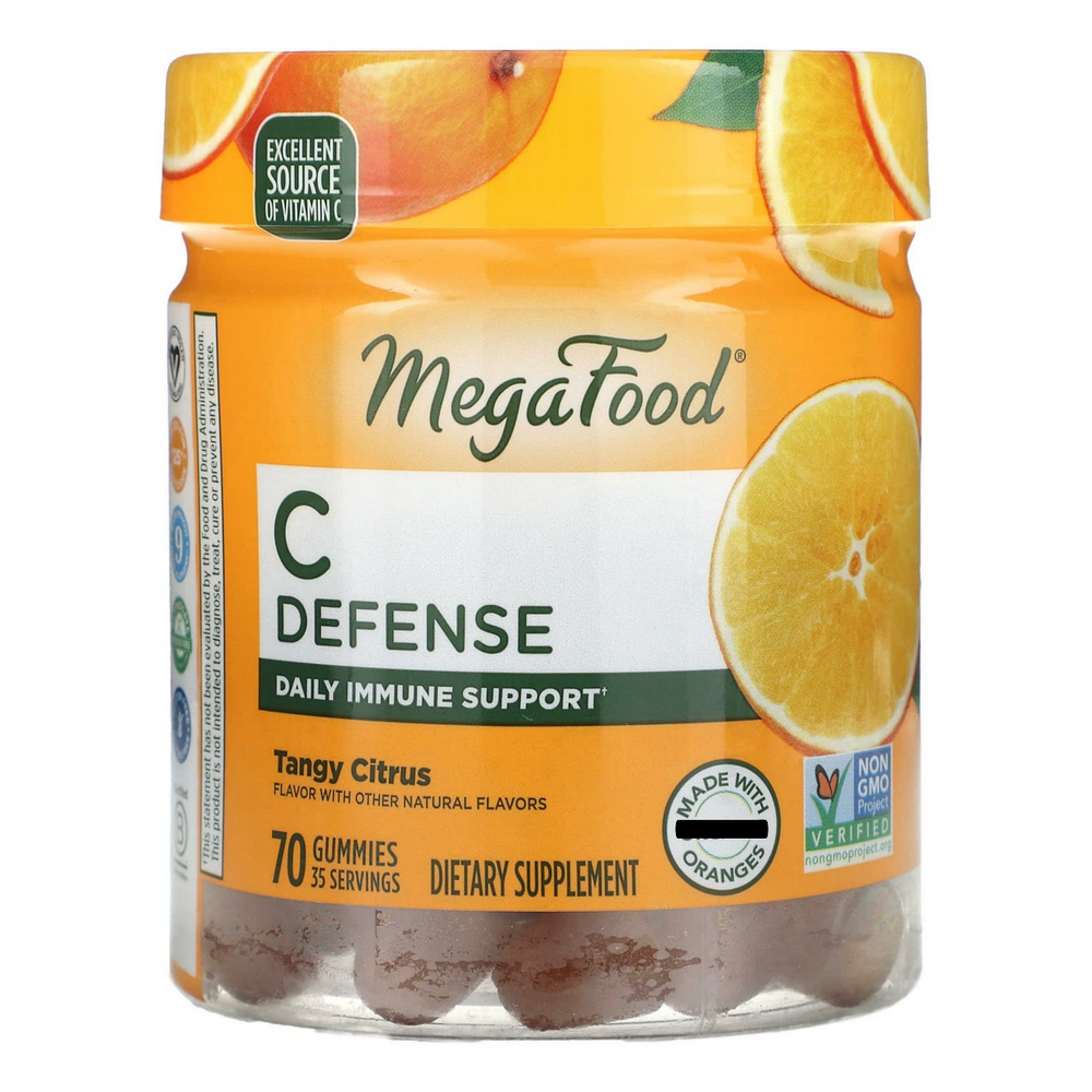 메가푸드 MEGAFOOD <b>C디펜스</b> 비타민C 텐지 시트러스 70구미