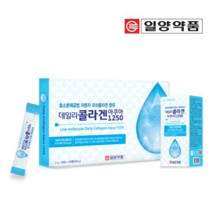 일양약품 데일리 저분자 피쉬 콜라겐 히알루론산 아쿠아 100일