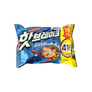 오리온 핫브레이크 미니 오리지널 416g 8개