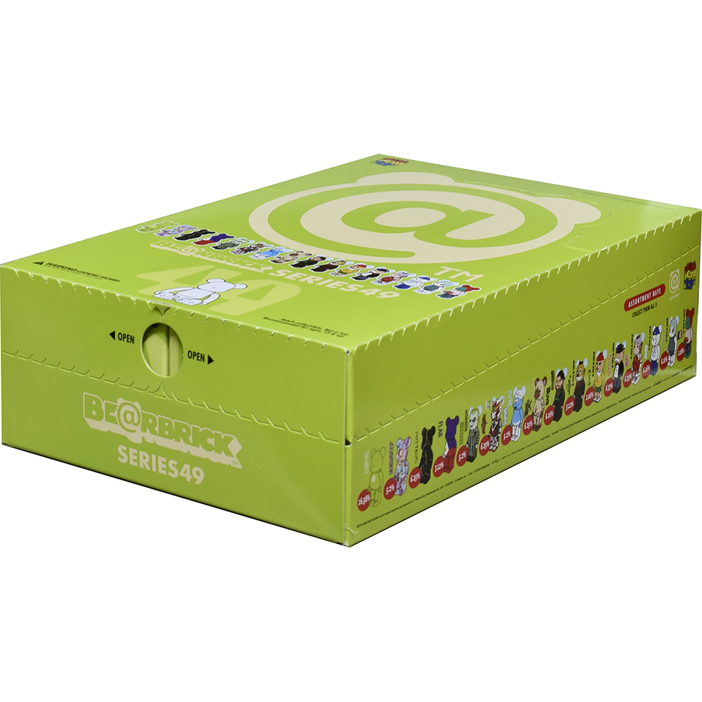 [오늘출발] 메디콤토이 베어브릭 시리즈 49탄 피규어 미개봉 24개입 홀박스