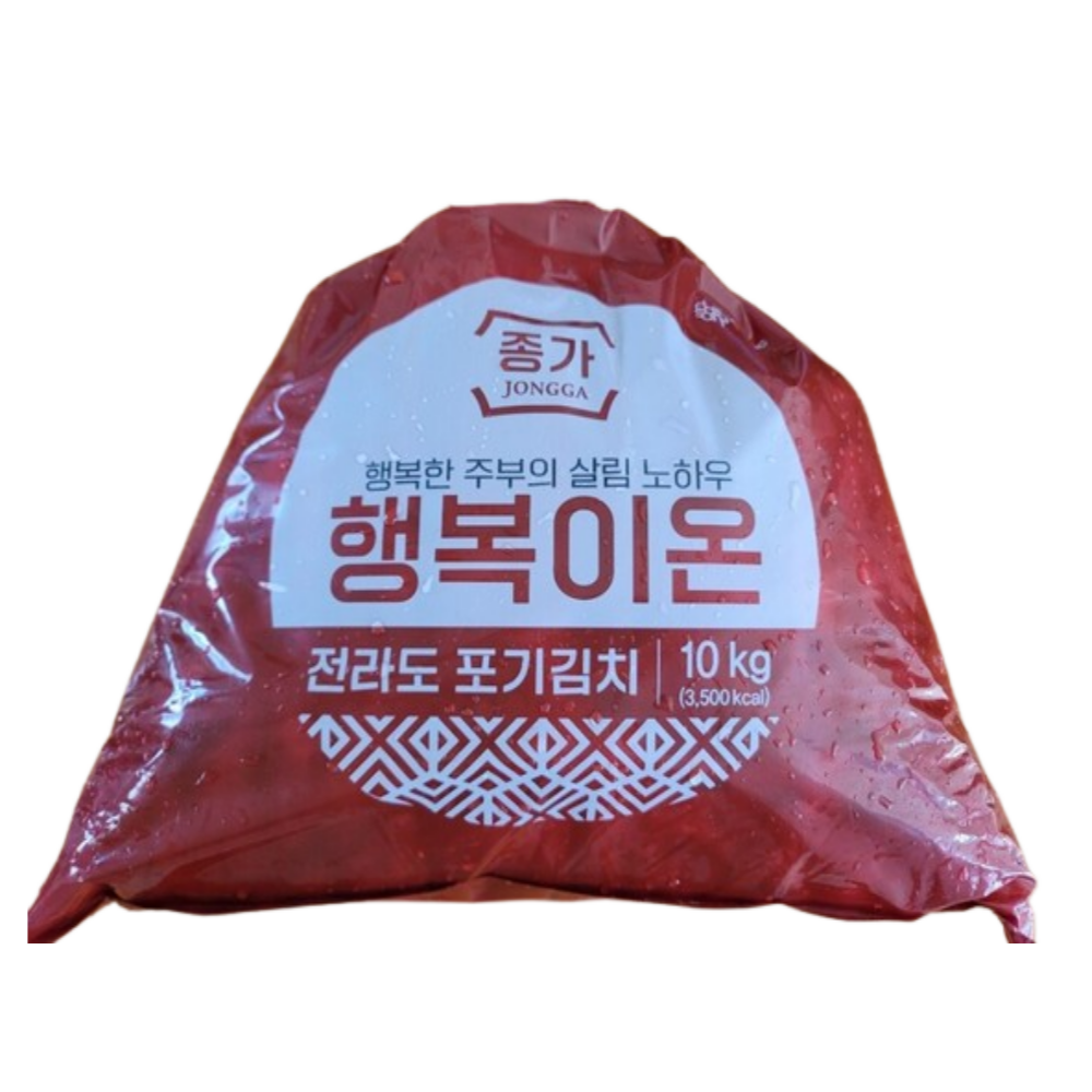 종가집 포기김치 10kg 대상 종가