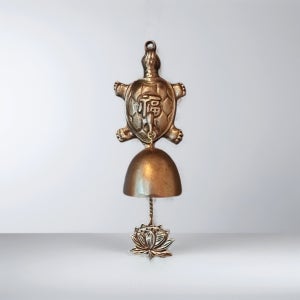 터치메탈 현관종 복 거북이 현관 문종 풍경종 집들이 개업 선물