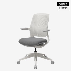 시디즈 리니에 컴퓨터 책상 의자 플렉스 화이트, 웜그레이